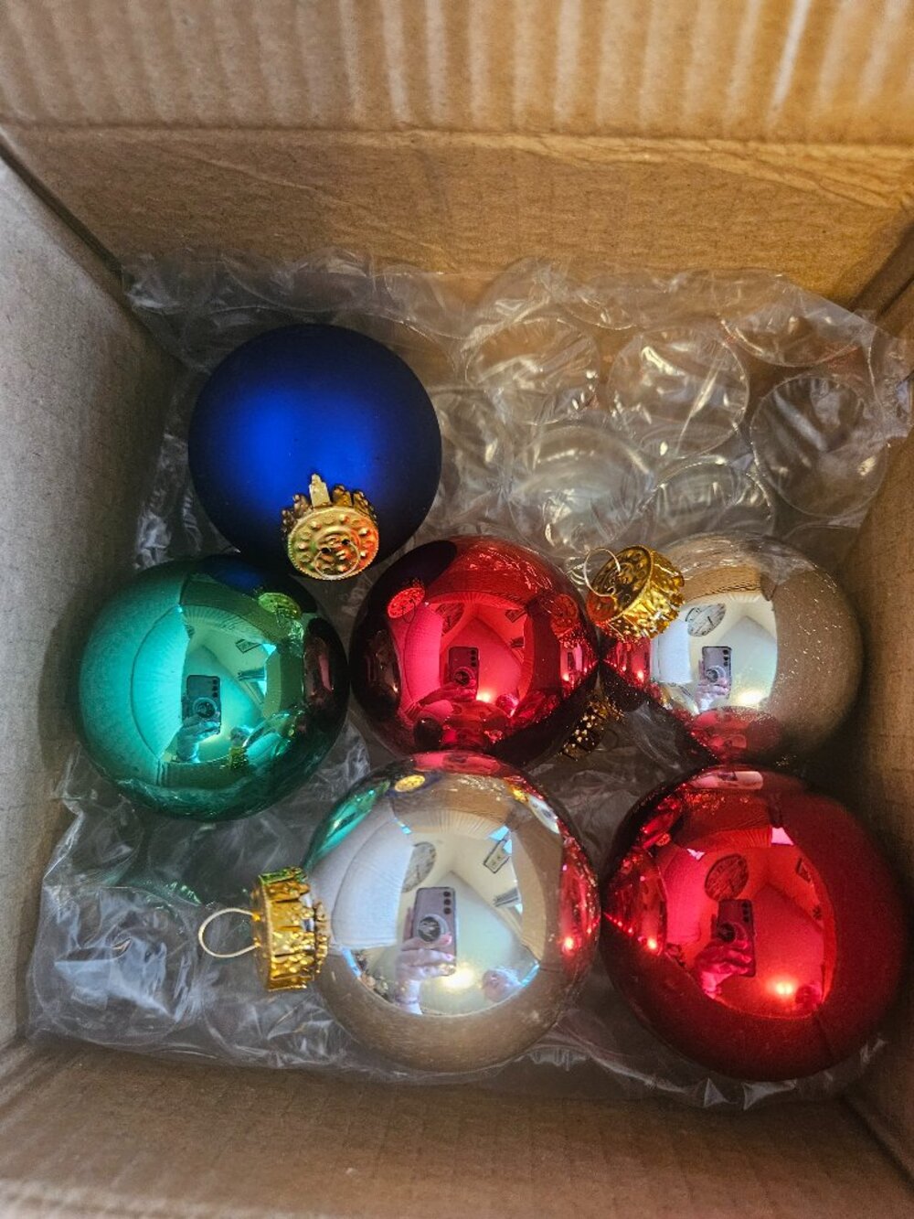 West German Vintage Inspired Glass Ornaments